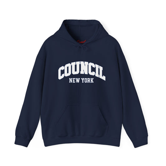 COUNCIL VARSITY HOODIE