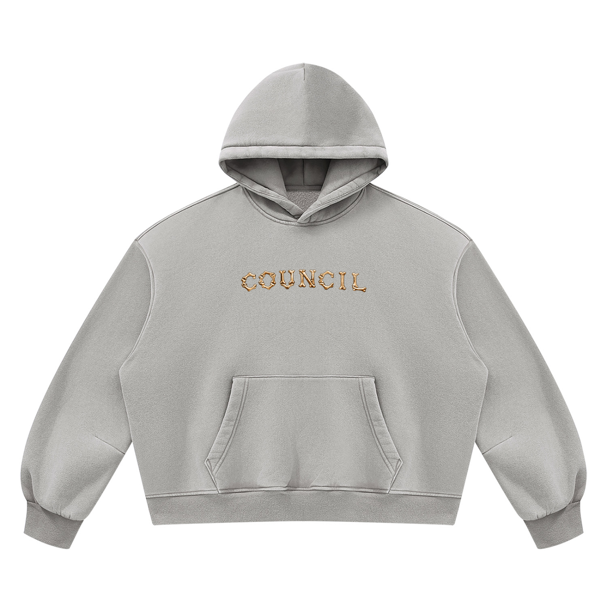 Unisex Vintage Wash Boxy Fleece Hoodie
